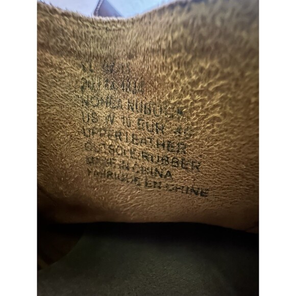 OluKai Women's Nohea Nubuck Leather Loafers Slip On Shoes Brown Flat SIZE 10 - Picture 13 of 14